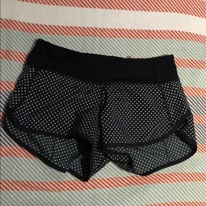 Lululemon Polka Dot Speed Short